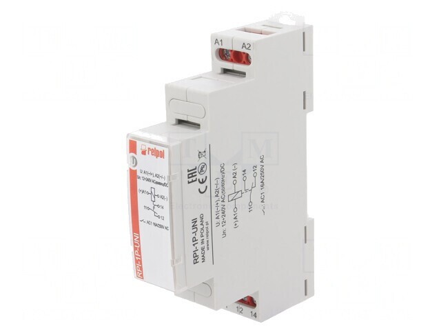 Releu monostabil SPDT 16A 90x17,5x64,6mm