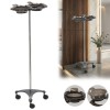 Carrello per parrucchiere per tinture, con stativo e ruote S-0150