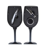 Pahar cu accesorii pentru vin