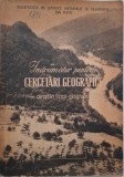 Indrumator Cercetari Geografice Fizico-Geografice - Carte Stiinta Geografie