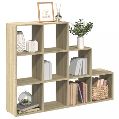 vidaXL Bibliotecă/separator cameră stejar sonoma 137,5x29x103,5cm lemn 857978 foto