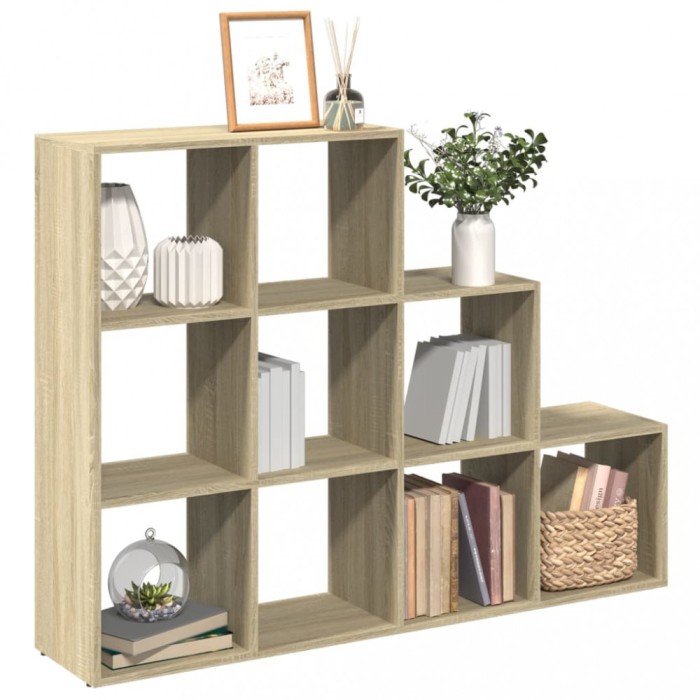 vidaXL Bibliotecă/separator cameră stejar sonoma 137,5x29x103,5cm lemn 857978
