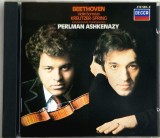 Beethoven Perlman Ashkenazy &lrm;&ndash; Violin Sonatas Kreutzer - Spring _ NM / NM cd muzica clasica _ Decca, Europa, 1983