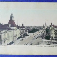 Anul 1912 Carte poștală expediata din Berlin la Iași lui N. A. Bogdan, publicist