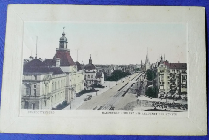 Anul 1912 Carte poștală expediata din Berlin la Iași lui N. A. Bogdan, publicist