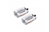 Pedale lowrider krate cu reflector, alb