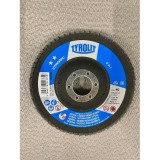 Kotuc Tyrolit 125x22,22mm,28A,ZA40-425,oce&Auml;&frac34;/nerez,lamelovy,2in1,Standard ***