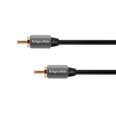 CABLU 1RCA-1RCA 1.8M KRUGER&amp;amp;MATZ EuroGoods Quality foto