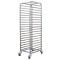 Carucior pentru tavi GN2/1, 590*650*1660mm, inox