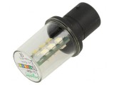 Lampă LED albă 24V BA15D