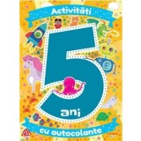 Activitati cu autocolante. 5 ani/***