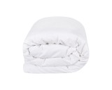 Pilota din pene 180x200 SomnArt, bumbac 100% natural, alba