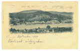 1276 - ORSOVA, Panorama, Litho, Romania - old postcard - used - 1899, Circulata, Printata