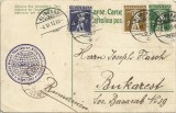 CP900N Carte poștală circulată Klingnau, Elveția &ndash; București, 1913