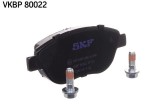 Set placute frana disc Citroen Berlingo Berlingo First, C3 I, C4 I; Fiat Idea; Lancia Musa; Peugeot 1007, 206, 207, 207 Cc, 207 Sw, lungime 136.8