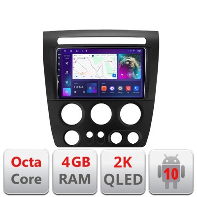 Navigatie Hummer H3 Android Octa Core Ecran 2K QLED GPS 4G 4+32GB 360 KIT-H3+EDT-E409-2K CarStore Technology foto