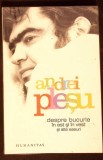 Carte Andrei Pleșu - Despre Bucurie in Est si in Vest (2007, Humanitas, Eseu Filosofie)