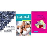 Pachet Bacalaureat Limba si literatura romana Expert la Bac, Logica si Istoria romanilor - Delia Ambrosie, Gabriel Stefan Ion, Gheorghe Dondorici