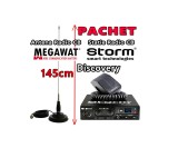 Cumpara ieftin Statie Radio CB STORM Discovery IV + Antena Radio CB Megawat ML145 cu Magnet Megawat 145PL