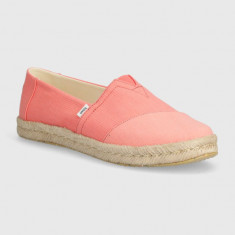 Toms espadrile Alpargata Rope 2.0 culoarea roz, 10020709