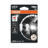 SET 2 BECURI AUXILIARE CU LED 12V (W5W) RED 6000K BLI OSRAM 35222