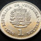 Moneda exotica 1 BOLIVAR - VENEZUELA, anul 1986 * cod 3484
