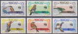 MACAO - 1984 - PASARI, Fauna, Nestampilat