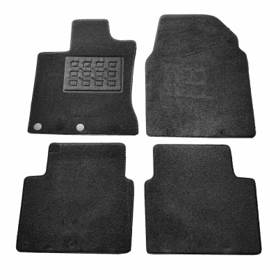 Covorase mocheta Nissan QASHQAI 2 10/2008- Negru, set de 4 bucati foto