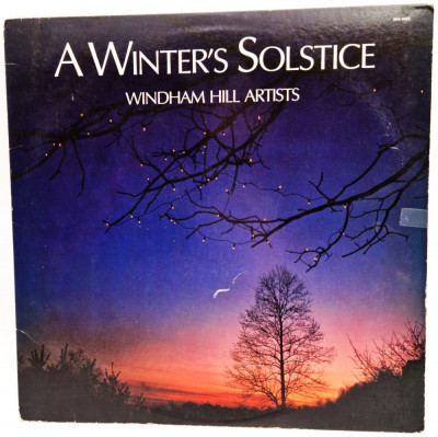 lp Windham Hill Artists &amp;lrm;&amp;ndash; A Winter&amp;#039;s Solstice 1985 VG+ / VG+ jazz contemporan foto