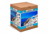 Puzzle din lemn, Santorini, Grecia, 200 piese, Wooden City