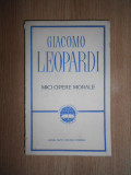 Giacomo Leopardi - Mici opere morale