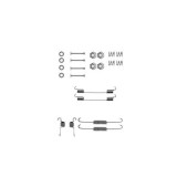 Set accesorii reparatie saboti frana Delphi LY1117, parte montare : Punte Spate