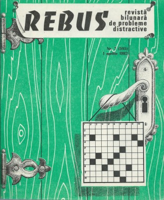 Revista Rebus nr. 7 / 1 aprilie 1982 foto