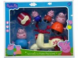Set Peppa Pig cu Motocicleta si Casca - Aventura pe Doua Roti