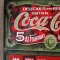 Reclama Coca-Cola tabla emailată 40 x 30 cm