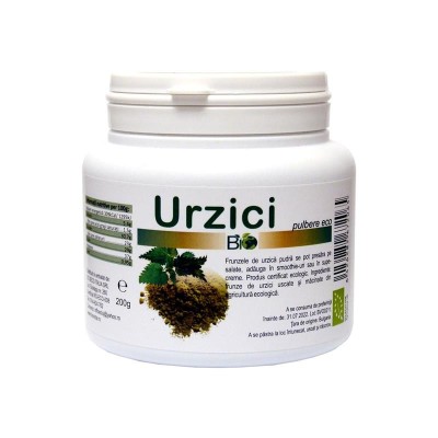 Pudra Urzici Frunze Bio 200 grame Deco foto