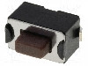 Microintrerupator, 3.5x6mm, OFF-(ON), SPST-NO, DIPTRONICS -