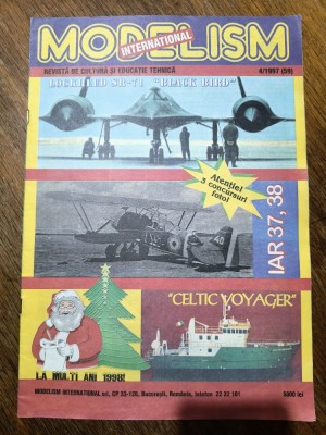 Revista Modelism nr. 4 / 1997 / C rev M1 foto