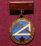 Insigna Fruntas Tinar Inovator