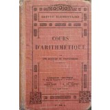 COURS D'ARITHMETIQUE-COLECTIV-325165