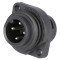Conector circular IP67 4 pini 400V