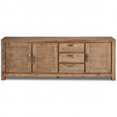 4-Door Sideboard Alaska Solid Acacia