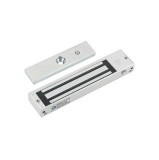 Electromagnet aplicabil, cu monitorizare si led; Retentie: 180kgf; Consum: 400mA/12Vcc;