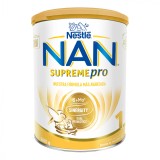 Formula de lapte de inceput, NAN SupremePro 1, 0+ luni, 800 g, Nestl&eacute;, Nestle