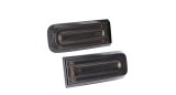 Set lampi spate, stopuri Mercedes Clasa G W463, 06.2018-, montare spate, stanga+dreapta, semnalizare dinamica/ statica; LED; negru; Tuning, L-Series
