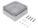 Carcasă universală ABS gri IP67