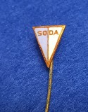 Insigna fotbal - &quot;SODA&quot; OCNA MURES