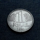 3e - 1 Real 1994 Brazilia / an unic de batere, America Centrala si de Sud