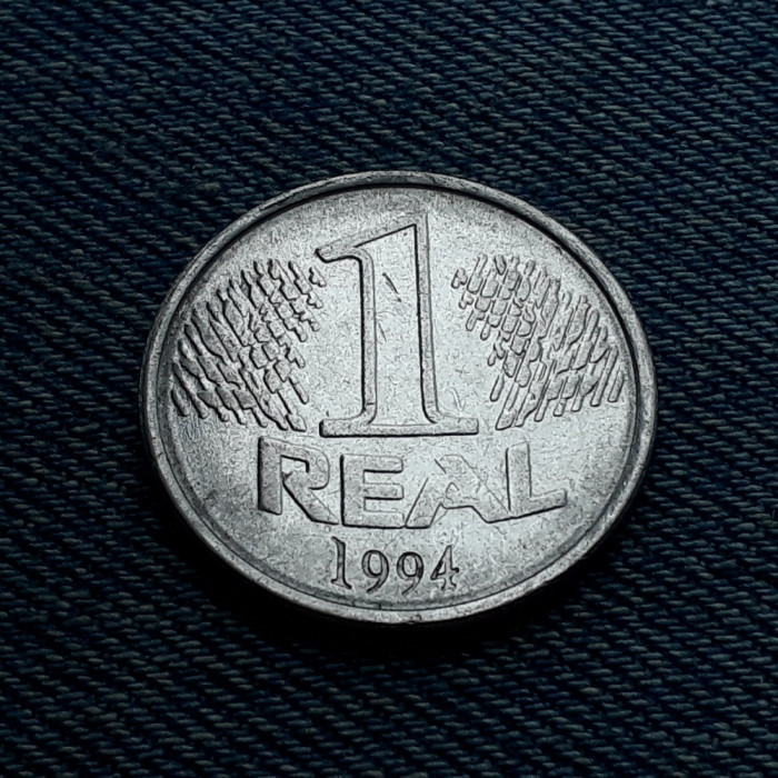 3e - 1 Real 1994 Brazilia / an unic de batere