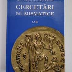 ANUAR - CERCETARI NUMISMATICE XVII, MUZEUL NATIONAL DE ISTORIE AL ROMANIEI, 2011